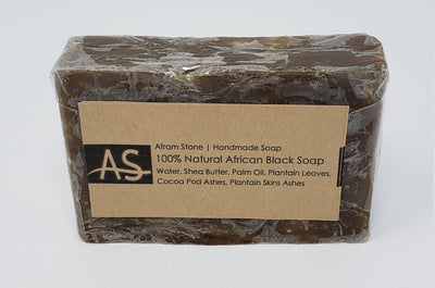100% Handmade Shea Butter and Black Soap Skincare Kit